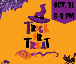 Trick or Treat Oct. 31st 5-8PM