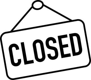 closed sign