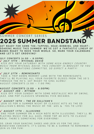 bandstand update 7.7.2025
