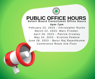 Select Board Office hours 
